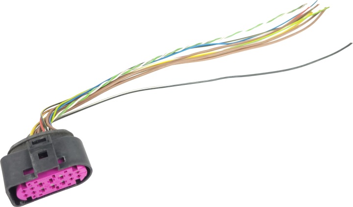 AUDI A6 C6 LIFT spina connettore cablaggio fanale faro BI-XENON destra ruotabile