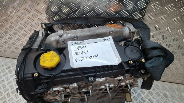 engine D19AA FIAT SEDICI SX4 1.9 MJET DDIS 146000 km PRZEBIEGU