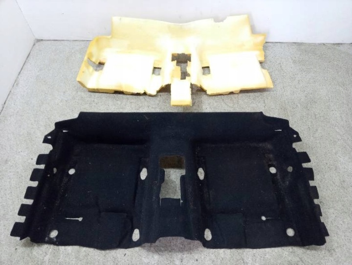 mats of the interior carpet CABRIO CC rear part LIFT Renault Megane III (2008-)