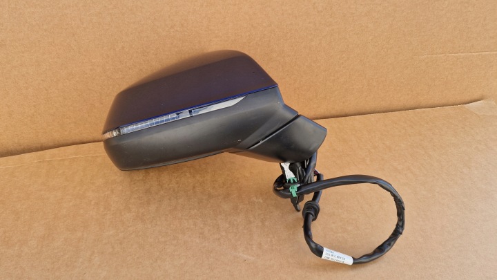SPECCHIETTO RETROVISORE AUDI Q5 LIFT 80A W colore LX5H 15 PIN ASSIST come nuovo Originale