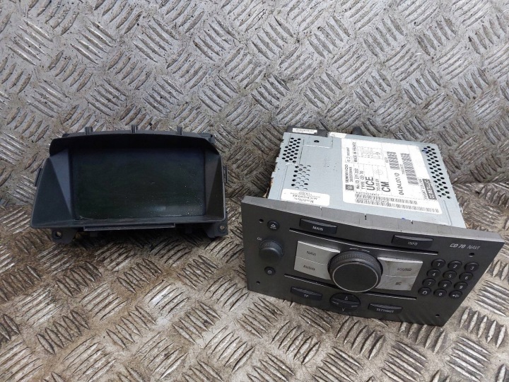 RADIO ODTWARZACZ Bildschirm, OPEL ZAFIRA B 13271252 CD 7013111166