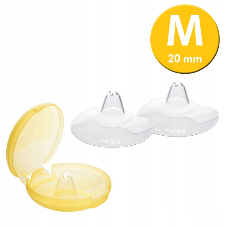 MEDELA накладки накладки на соски CONTACT розмір M 2 шт. — фото 9