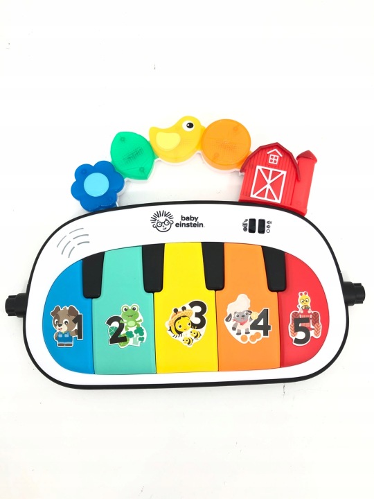 Килимок і лук для гри Baby Einstein Farm Explorers 4 в 1 Мова італійська (виставковий) — фото 6