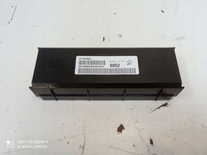 OPEL ADAM modul Bedienteil des lüfters KLIMY 13479852