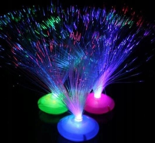 Нічник оптоволоконний LED неон UFO лампа — фото 16