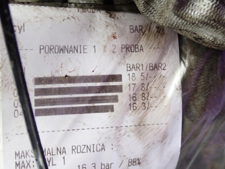 OPEL ASTRA G II 1,6 101KM X16XEL ΔΟΚΙΜΗ ΜΕΤΡΗΣΗΣ ΚΙΝΗΤΗΡΑ 8