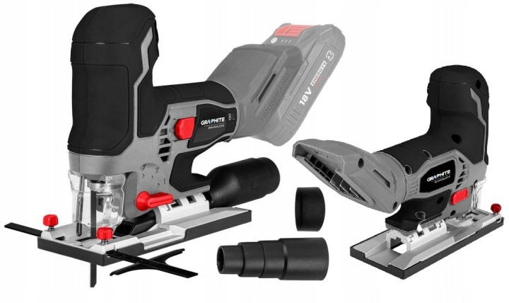 Bezkartáčová Pila 18V Energy+, Bez Akumulátoru Graphite 58GE145