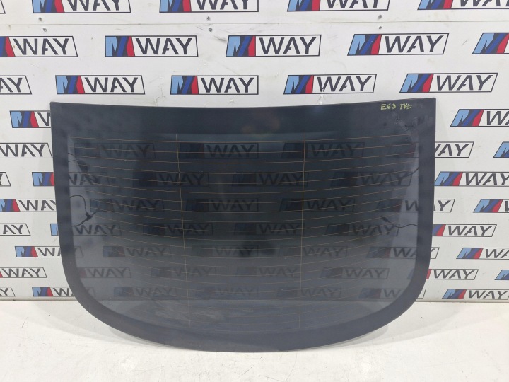 BMW E63 E64 window rear part rear original