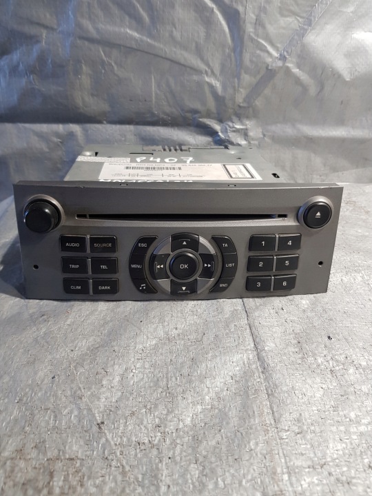 Radio Peugeot 407 OE 9664636277