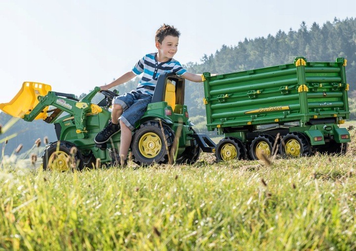 ROLLY TOYS rollyMulti Trailer PRZYCZEPKA WYWROTKA JOHN DEER AKCESORIA Rodzaj pojazdu przyczepa