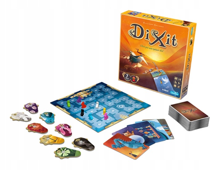 Dixit настільна гра з багато ілюстрований картками + книжка, 3-8 осіб, 8+ — фото 4