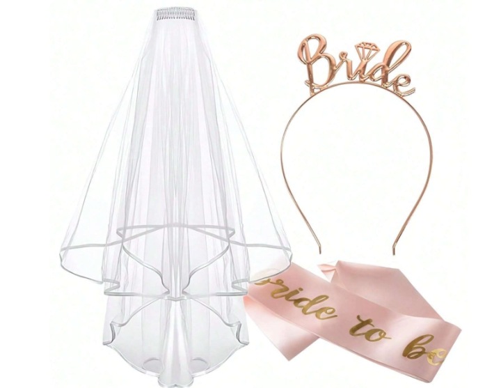 Пов'язка BRIDE золота — фото 6