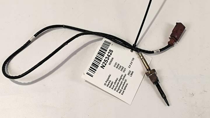 Sensor TEMPERATURY Gase 2.0 TDI MAN TGE