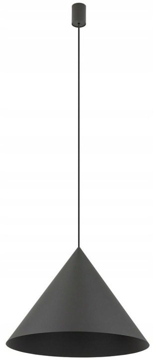 Závěsná lampa Zenith L Šedá 1xGU10 ES111 50 cm Stropní Svítidlo Pokoj Obývací pokoj