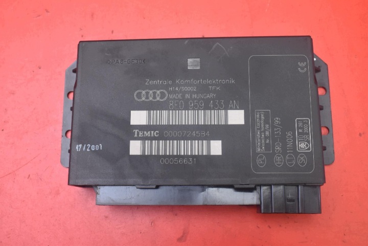 Centralina comfort 8E0959433AN AUDI A4 B6 2.0 20V 130 KM 00-05