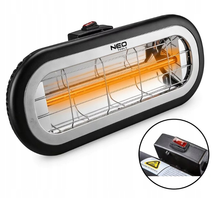Ohřívač 2000W, IP65, topný článek žárovka Neo Tools 90-032