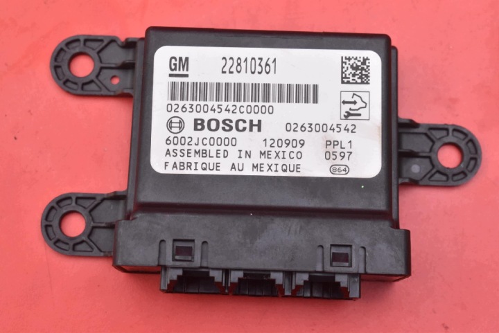 Vezerlő egység modul PARKOWANIA PDC 22810361 0263004542 OPEL ZAFIRA C 12-16 +PIN