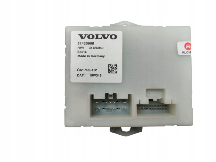 modulo del cofano elettrico VOLVO XC60 e LIFT (2013-2017) 31425968
