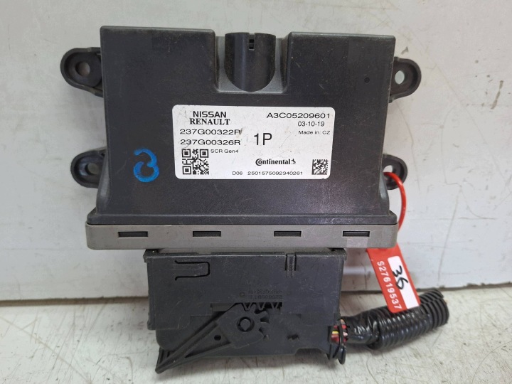 Unité de contrôle ADBLUE 237G00322R 237G00326R A3C05209601 RENAULT DACIA NISSAN