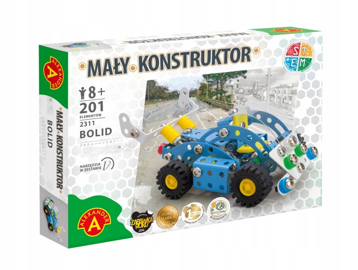 Маленький Конструктор Болід Alexander