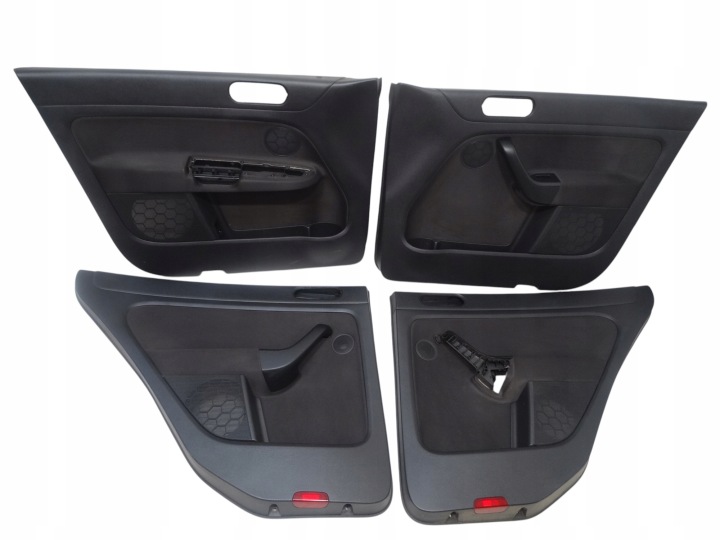 KOMPLET TAPICEREK BOCZKOW dveře VOLKSWAGEN GOLF VI plus 5M0868073A