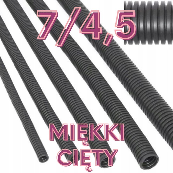 Husí Krk Sam. Chránič Kabelů 7/4,5 mm Měkký Řezaný PROF.1 m