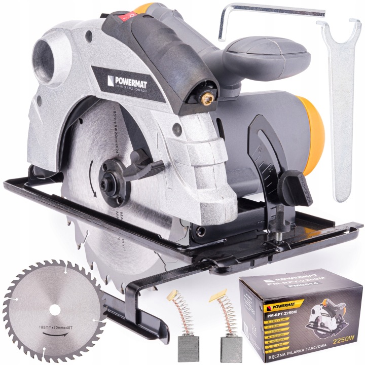 Kotoučová pila Powermat 2250 W 20 mm