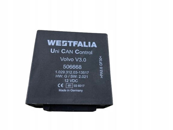 VOLVO V50 II upravljačka kompjuter računalo HAKA HOLOWNICZEGO 506668 WESTFALIA