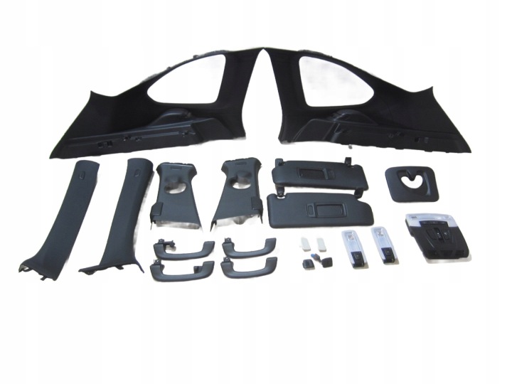 BMW X1 F48 stupovi poklopci viziri ELEMENTY krovnej oblogi CZARNEJ 51437376893