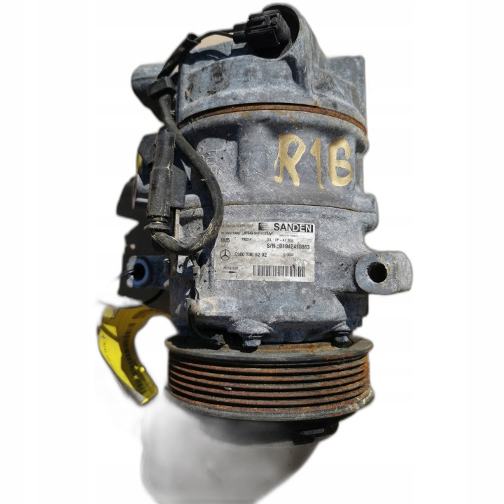 MERCEDES A KLASA 1.5 CDI A0008306202 compressor; of the air conditioning 18-26