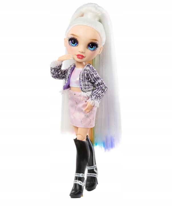 Лялька модна для дітей RAINBOW HIGH STYLE ICONS AMAYA RAINE аксесуари +4 — фото 6