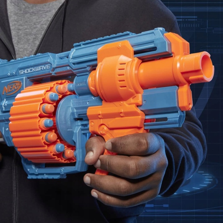 Пускова установка Hasbro Elite 2.0 синя (немає дротиків) (виставковий) — фото 8