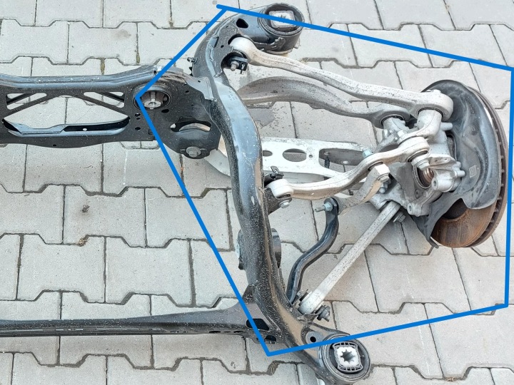 Audi Q8 E-TRON SportBack Suspension pneumatyczne Gauche Arrière Arrière