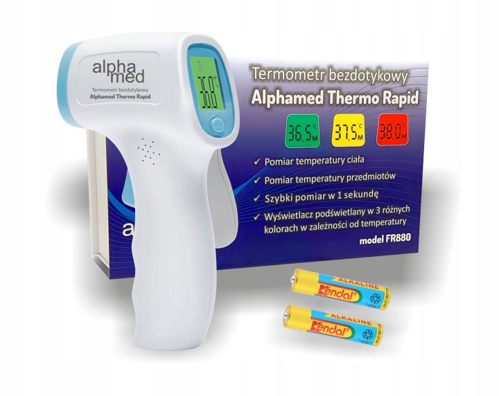 Термометр безконтактний ALPHAMED THERMO RAPID FR880 — фото 5