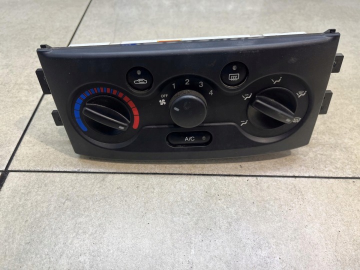 control panel of the air conditioning CHEVROLET KALOS 1.2