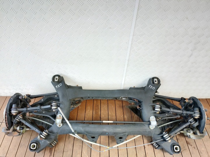 BMW F20 F30 F31 14-19 träger hinten Achsträger Achsträger Achsschenkel Radnabe Radlager KOMPLET OE
