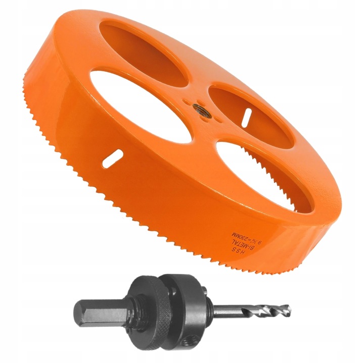 Korunkový Vrták Bi-metalová 230 MM Držák Pro Bi-metalové Děrovky
