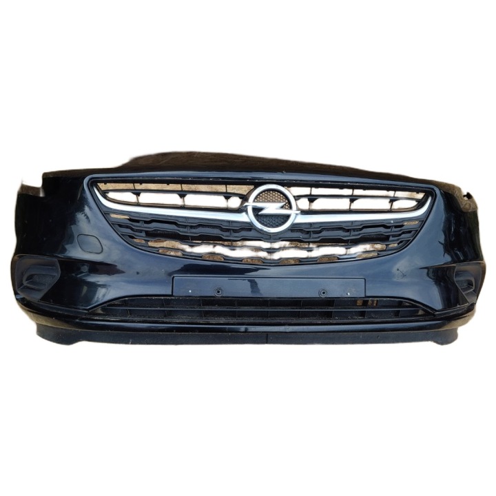 paraurti anteriore griglia OPEL CORSA E 5D completo nero vernice Z22C