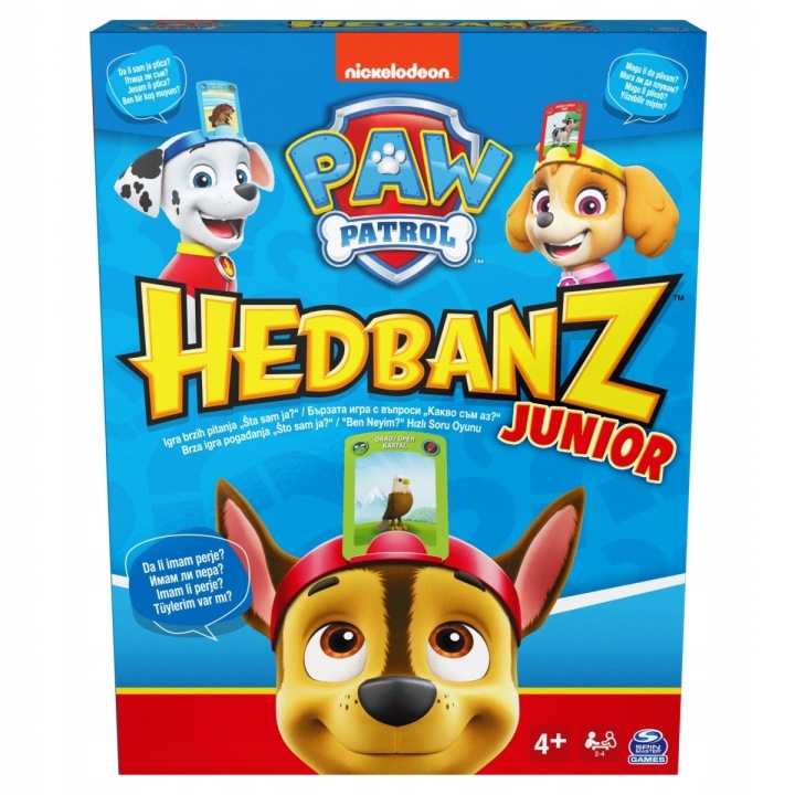 Щенячий Патруль. Гра Hedbanz Junior (версія російська) Spin Master