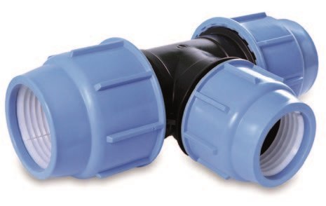 T-rozdělovač Pe 110-90-110 mm Blue Seal PN10