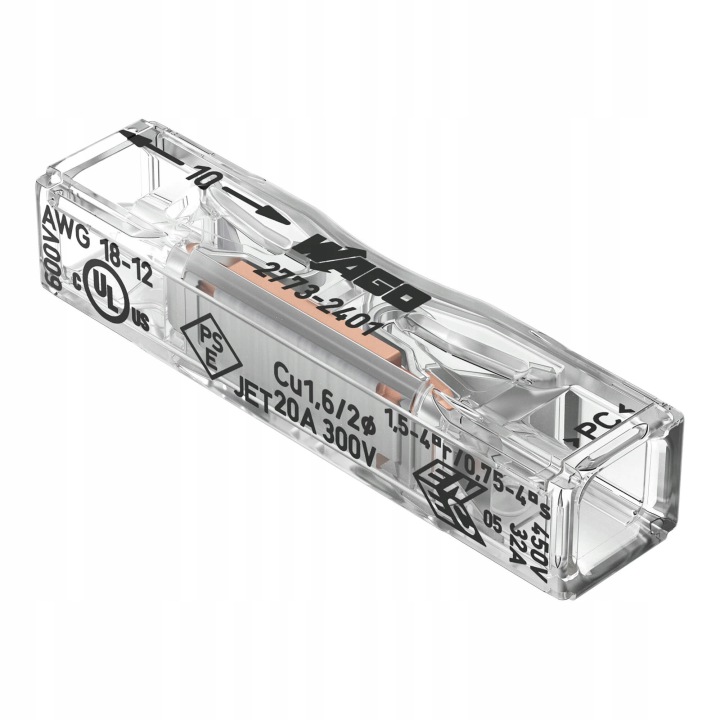 Rychlospojka Wago 2773-2401 0,75-4 mm² 100 ks