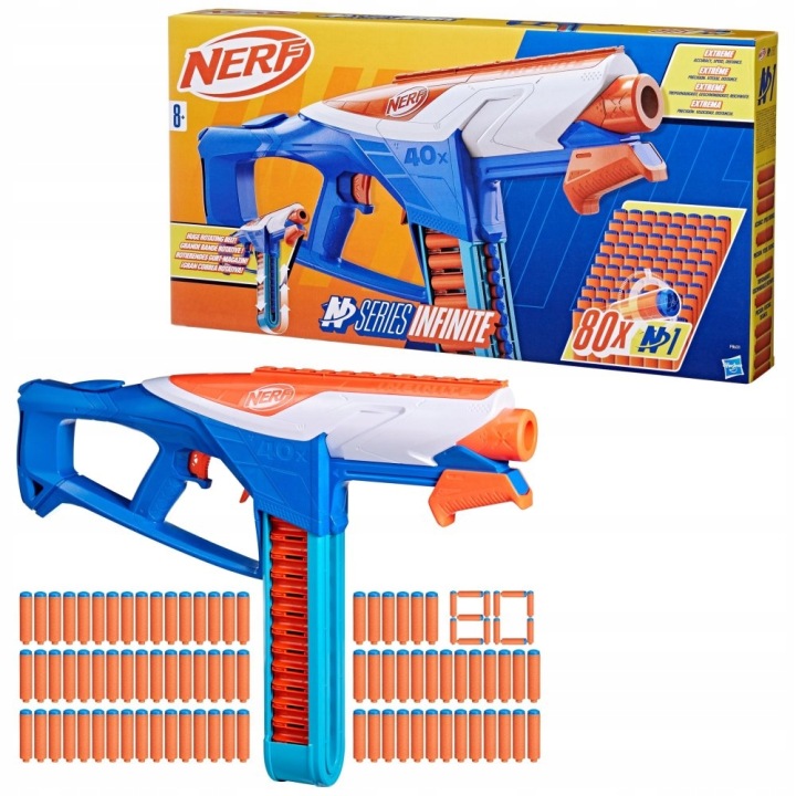 NERF N-Series Пускова установка Infinite Бластер + стрілки F8631