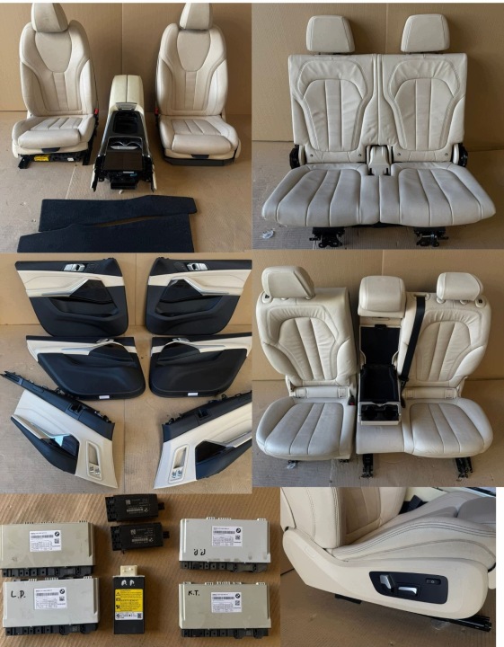 sedili BMW X7 G07 7 PONTE POSTERIORE. + MODULY+ Laterale / lato PORTELLONE COFANO POSTERIORE 1