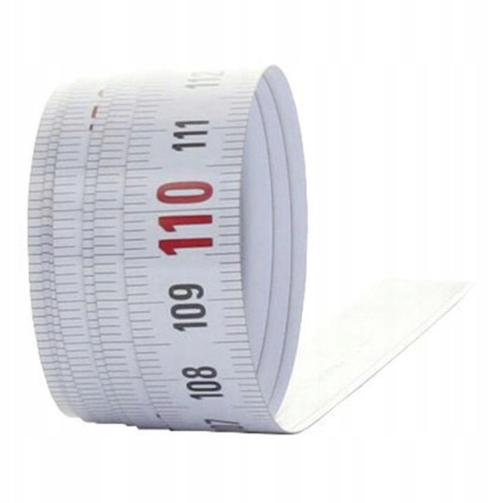 Ocelová samolepicí linka 2 m x 13 mm, pravé truhlářské měřítko Bmi