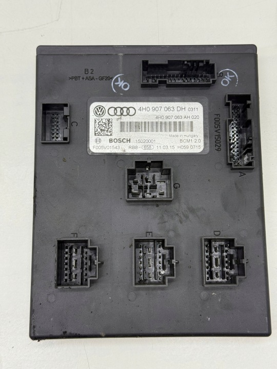 AUDI A7 A6 C7 modul riadiaca jednotka komfortu BCM 1 2.0 SPRAWNY LEGALNY!