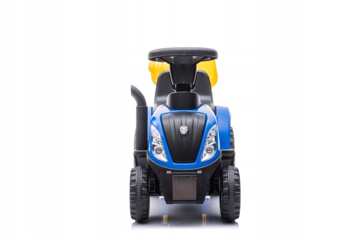 Каталка трактор NEW HOLLAND з причепом клаксон мелодії подарунок на рочок — фото 3