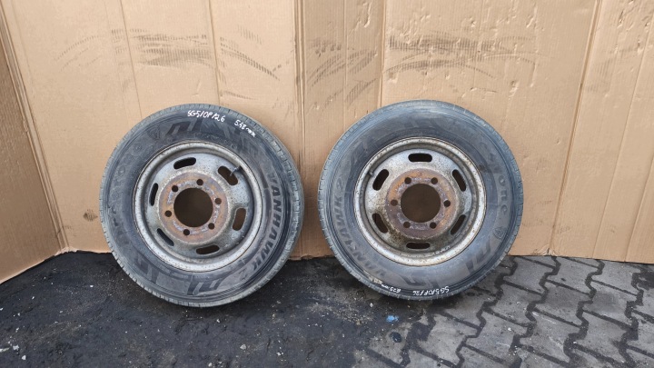 Reifen felgen 2x NISSAN CABSTAR FIRESTONE VANHAWK 2 195/75 R16