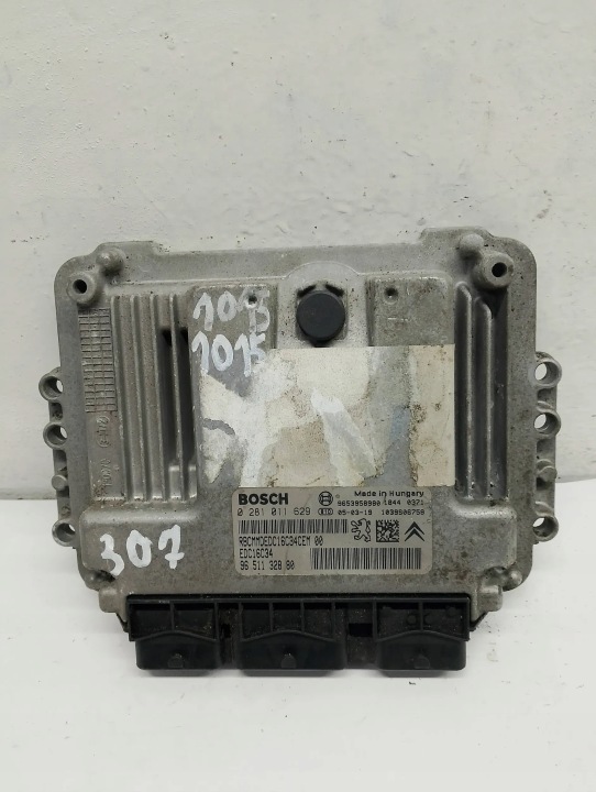 Ordinateur Unité de contrôle Moteur PEUGEOT 307 1.6 HDI 0281011629