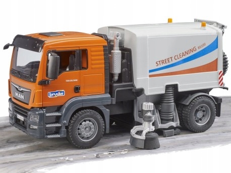 BRUDER Підмітальна машина вулиць MAN TGS LKW 03780 — фото 12