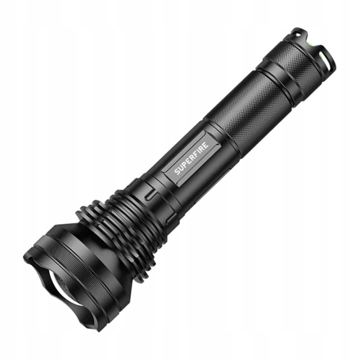 Superfire Svítilna L3 P90 2700LM Pro Turistické Akce, Napájení